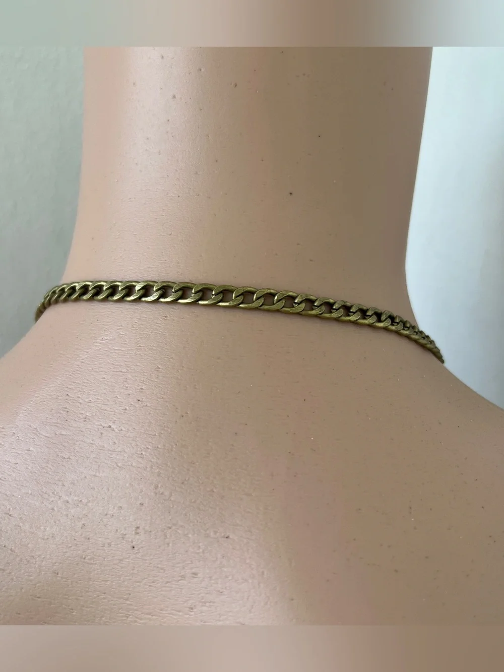 Men’s Ferragamo Horsebit Hardware Necklace | Two-tone Silver & Bronze 25” Chain